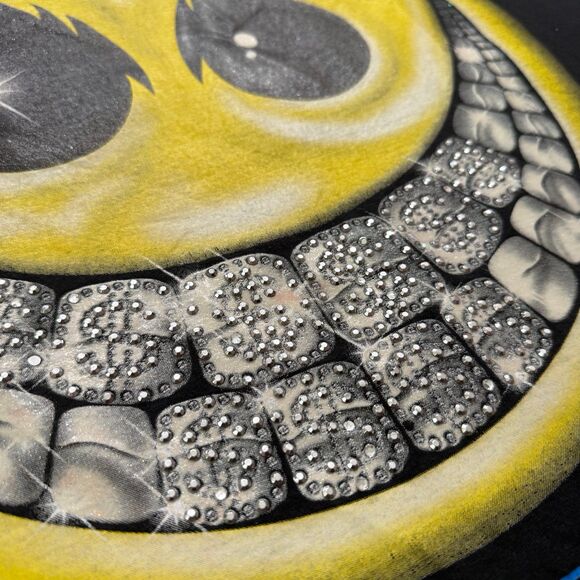 Vintage Y2K PAC-Man Trap-Man Streetwear Hip Hop Rap Mens XXL T-Shirt - Picture 2 of 6